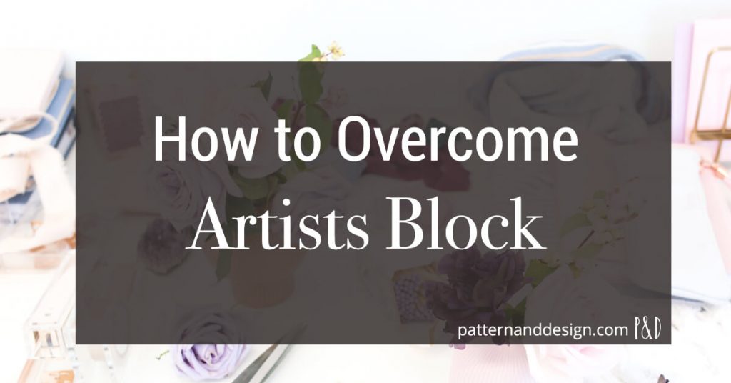 How to overcome artists block