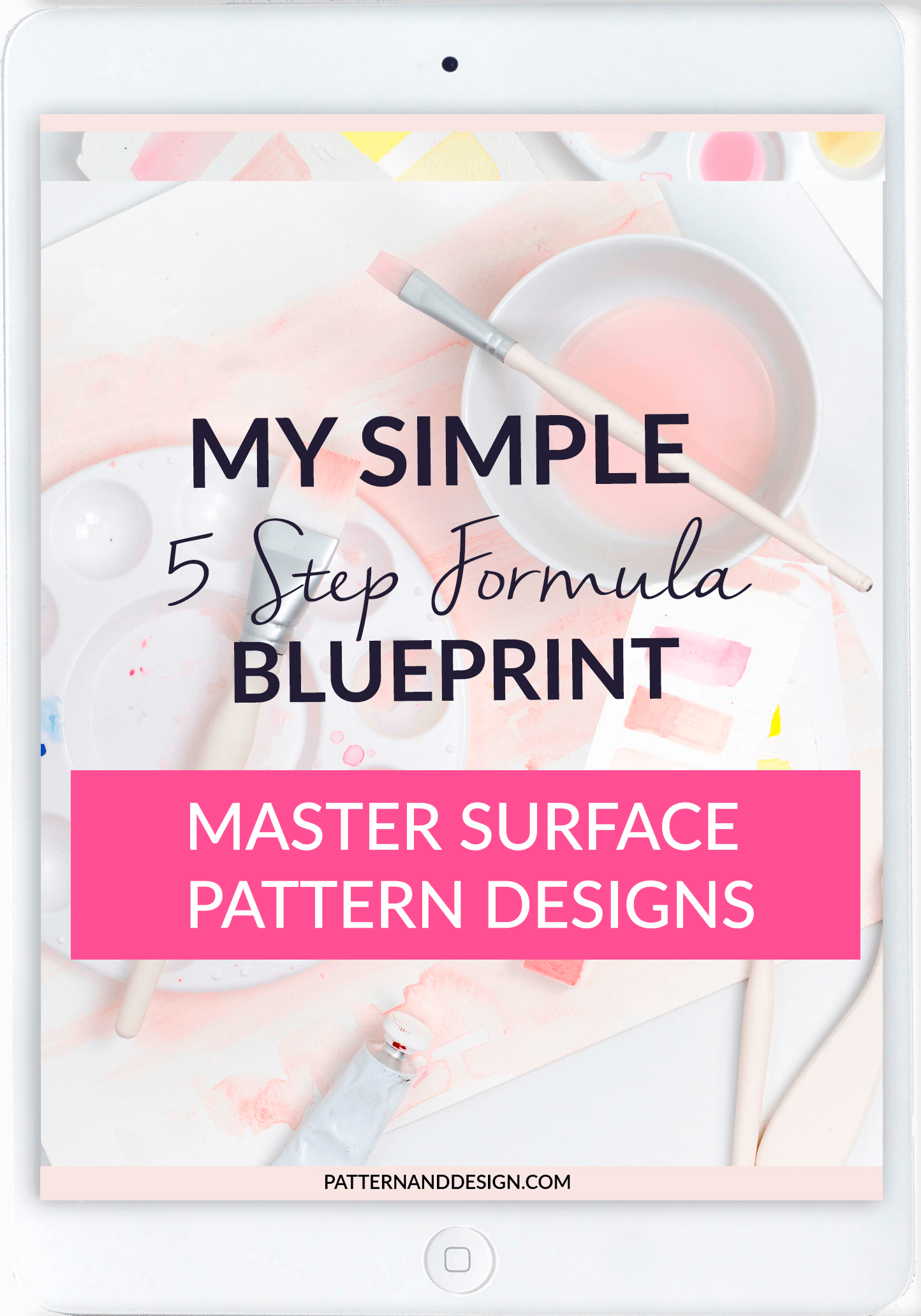 OPTIN BLUEPRINT IMAGE V2 Mastering surface pattern design. A comprehensive course that teaches you the foundation skills to creating successful and profitable surface pattern designs