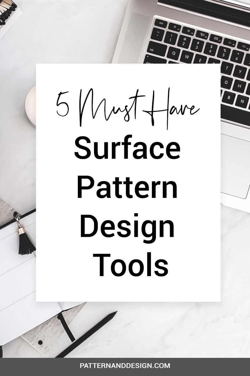 Starting your textile design or surface pattern design business and unsure wheich design tools are important? Here are some awesome tips and ideas that can help you get started. #designresources #designtips #patterndesign