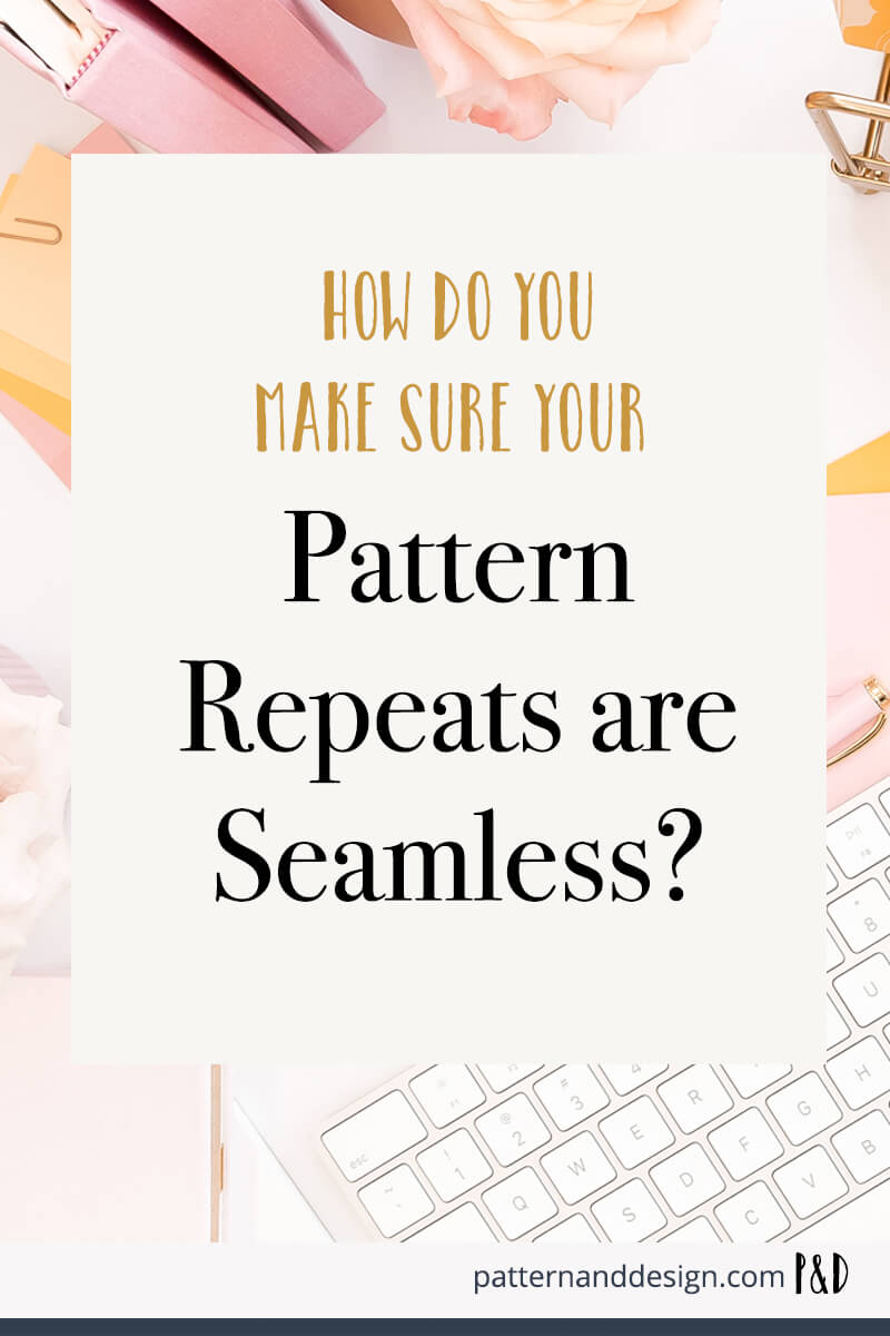 Learn how to create seamless repeat patterns for your textile design or surface pattern design business. Whether you\'re creating a block, half drop or other type of pattern repeat, it\'s important that you ensure your design is seamless. Here are some tips to help you get started #repeatpattern #patterndesign #repeat